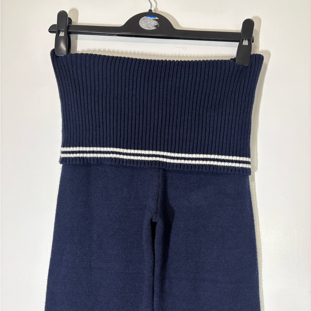 Frankies Bikinis Women’s Comfy Aimee Cloud Knit Pant in Starlight Blue Size L - Picture 9 of 14